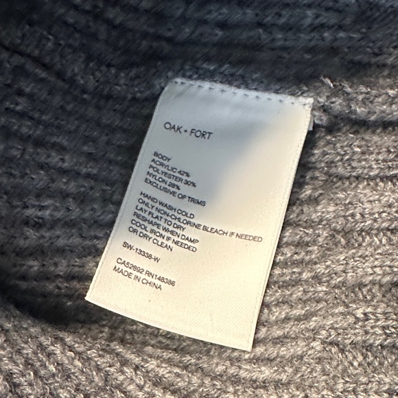 Oak + Fort Ribbed Sweater - Picture 6 of 6